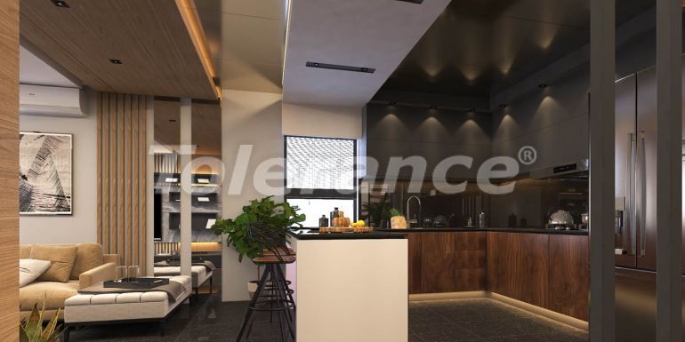 Квартира от застройщика в Коньяалты, Анталия с бассейном в рассрочку: купить недвижимость в Турции - 133021