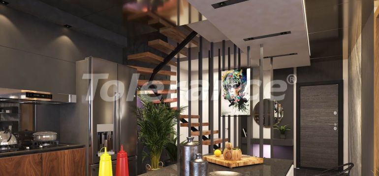 Квартира от застройщика в Коньяалты, Анталия с бассейном в рассрочку: купить недвижимость в Турции - 133023