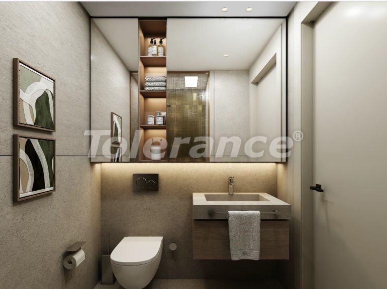 Квартира от застройщика в Коньяалты, Анталия с бассейном в рассрочку: купить недвижимость в Турции - 133704