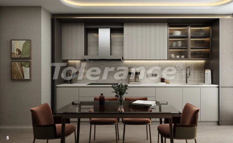 Квартира от застройщика в Коньяалты, Анталия с бассейном в рассрочку: купить недвижимость в Турции - 133708