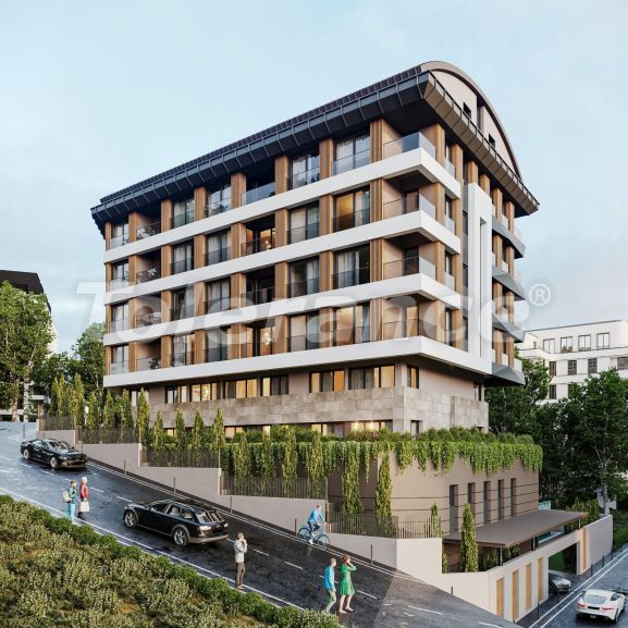 Квартира от застройщика в Коньяалты, Анталия с бассейном в рассрочку: купить недвижимость в Турции - 136734