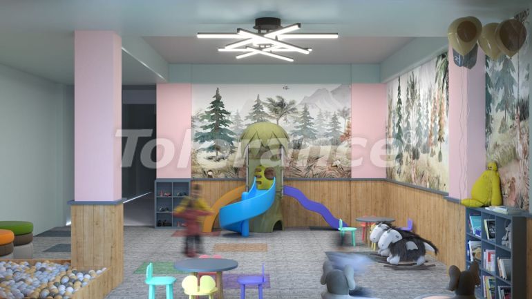 Квартира от застройщика в Коньяалты, Анталия с бассейном в рассрочку: купить недвижимость в Турции - 136736