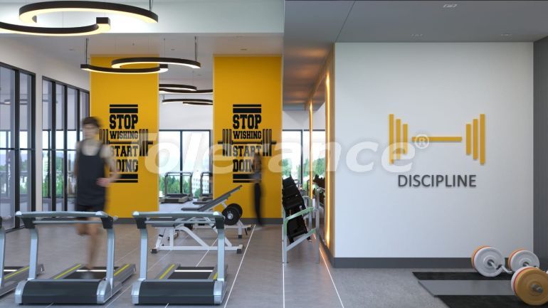 Квартира от застройщика в Коньяалты, Анталия с бассейном в рассрочку: купить недвижимость в Турции - 136738