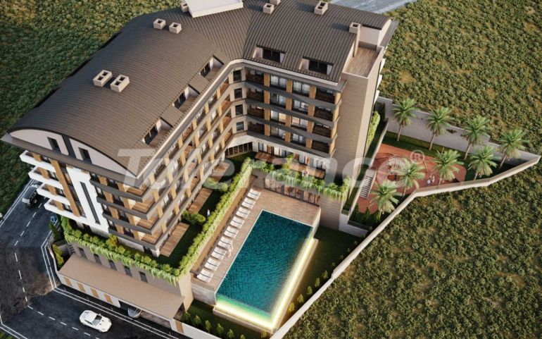 Квартира от застройщика в Коньяалты, Анталия с бассейном в рассрочку: купить недвижимость в Турции - 136742