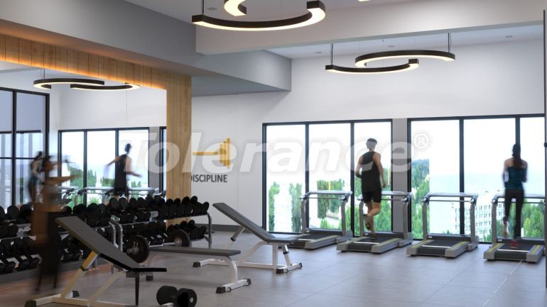 Квартира от застройщика в Коньяалты, Анталия с бассейном в рассрочку: купить недвижимость в Турции - 136743