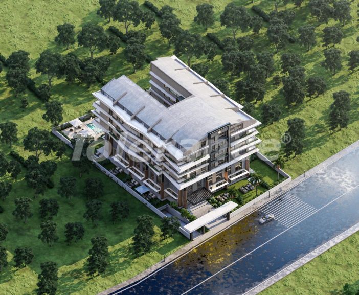 Квартира от застройщика в Коньяалты, Анталия с бассейном: купить недвижимость в Турции - 137276