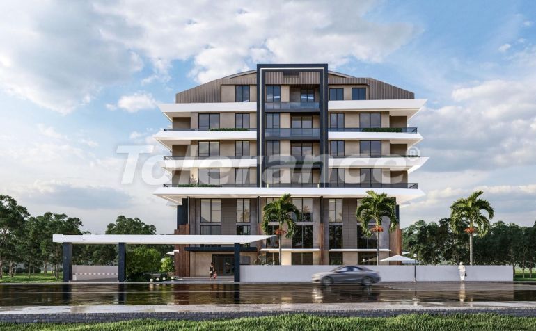 Квартира от застройщика в Коньяалты, Анталия с бассейном: купить недвижимость в Турции - 137279