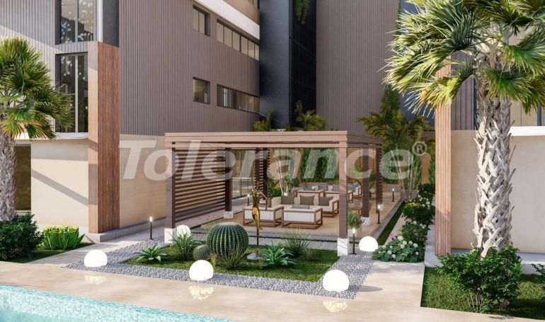 Квартира от застройщика в Коньяалты, Анталия с бассейном: купить недвижимость в Турции - 137280