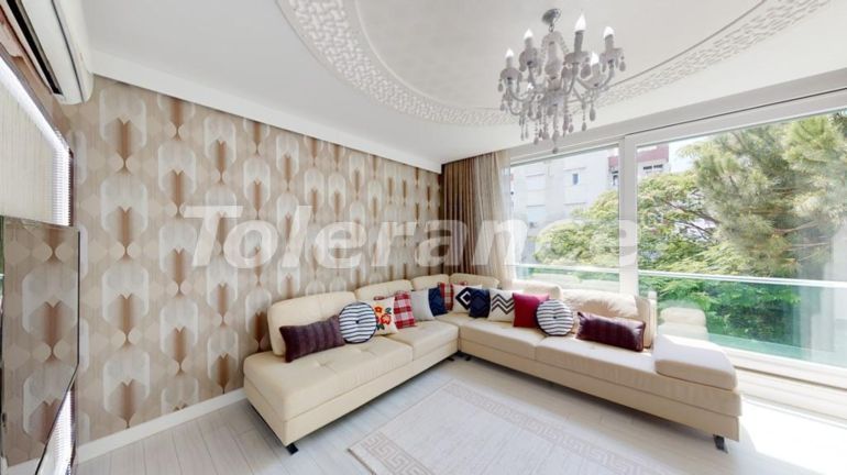 Квартира в Коньяалты, Анталия вид на море с бассейном: купить недвижимость в Турции - 137580