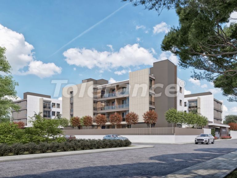 Квартира от застройщика в Коньяалты, Анталия с бассейном в рассрочку: купить недвижимость в Турции - 137629