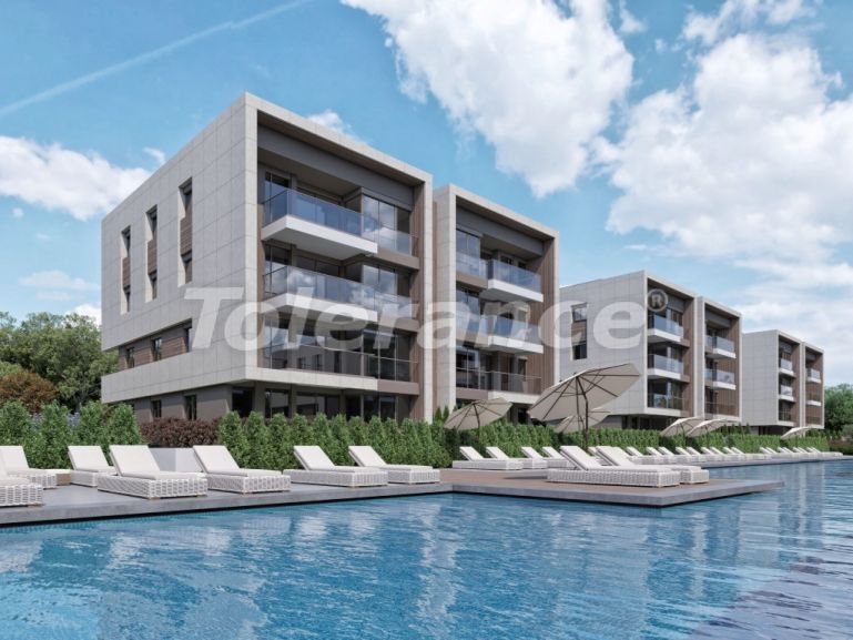 Квартира от застройщика в Коньяалты, Анталия с бассейном в рассрочку: купить недвижимость в Турции - 137651