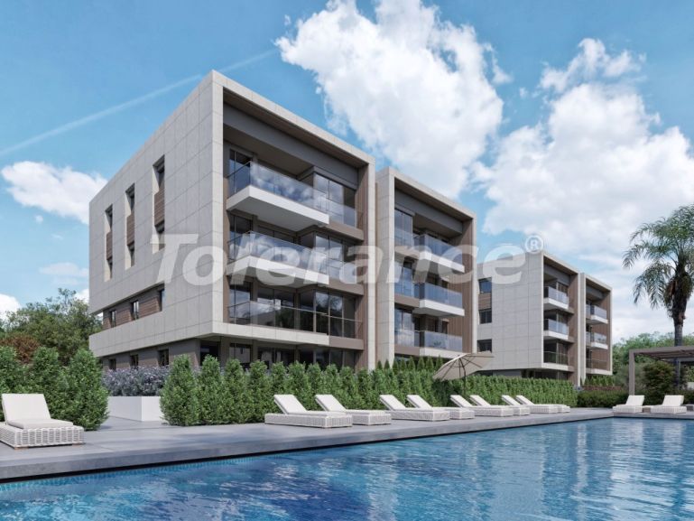 Квартира от застройщика в Коньяалты, Анталия с бассейном в рассрочку: купить недвижимость в Турции - 137657