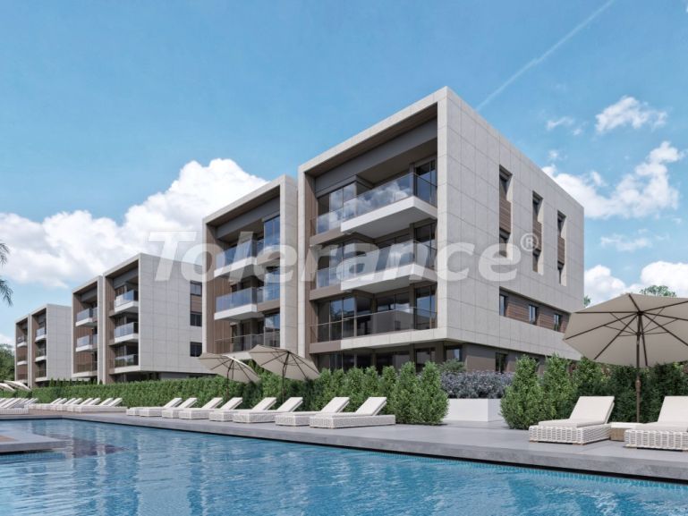 Квартира от застройщика в Коньяалты, Анталия с бассейном в рассрочку: купить недвижимость в Турции - 137658