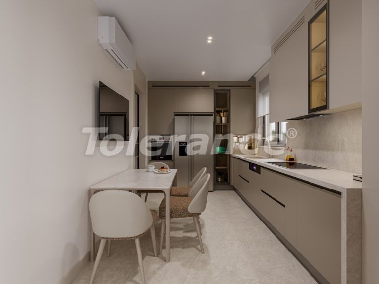 Квартира от застройщика в Коньяалты, Анталия с бассейном в рассрочку: купить недвижимость в Турции - 137678