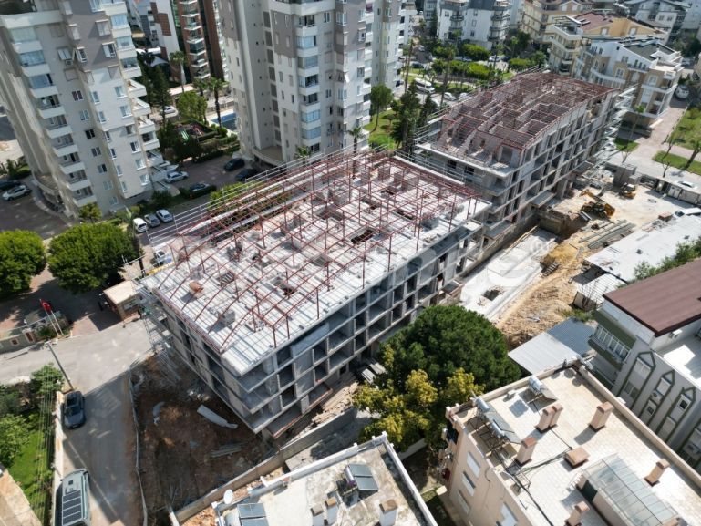 Квартира от застройщика в Коньяалты, Анталия с бассейном в рассрочку: купить недвижимость в Турции - 138479
