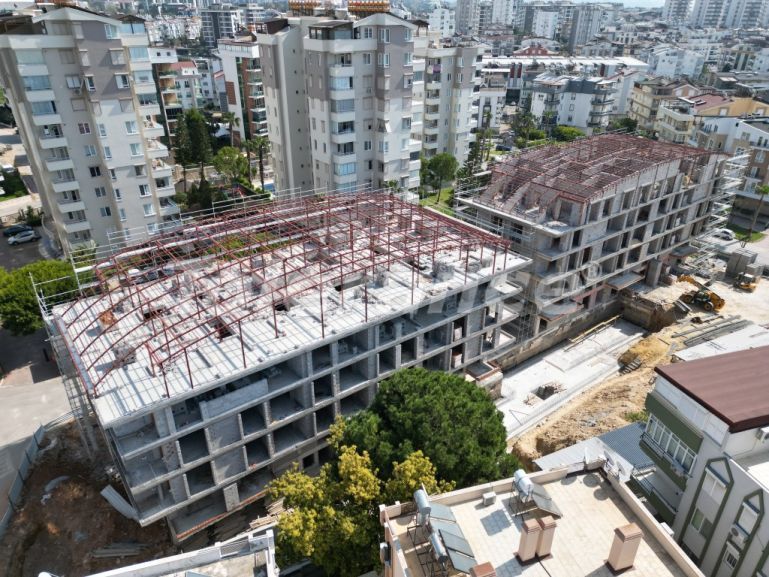 Квартира от застройщика в Коньяалты, Анталия с бассейном в рассрочку: купить недвижимость в Турции - 138480