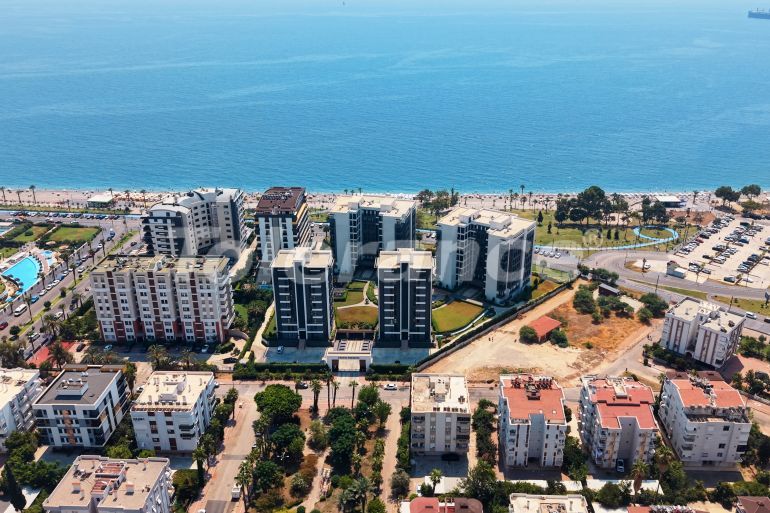 Квартира в Коньяалты, Анталия вид на море с бассейном: купить недвижимость в Турции - 142840