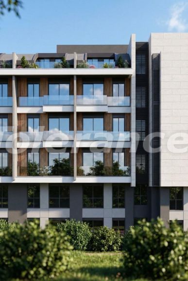 Квартира от застройщика в Коньяалты, Анталия с бассейном: купить недвижимость в Турции - 144074