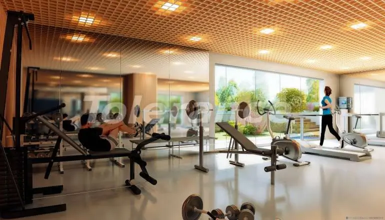 Квартира от застройщика в Коньяалты, Анталия вид на море с бассейном: купить недвижимость в Турции - 1616