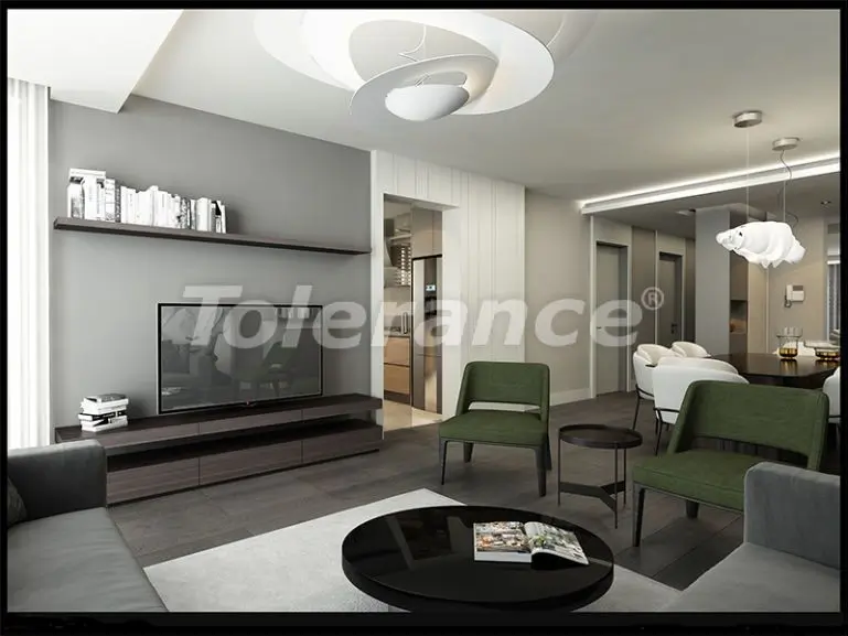 Квартира от застройщика в Коньяалты, Анталия с бассейном: купить недвижимость в Турции - 16191