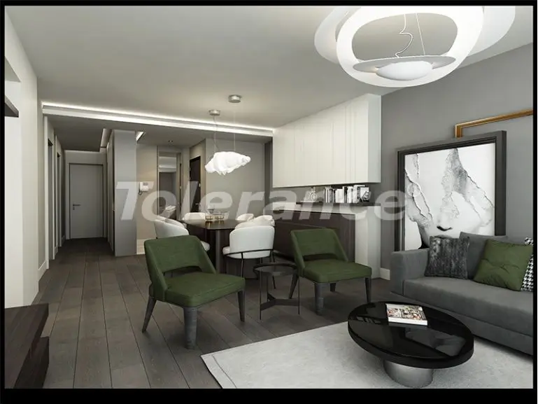 Квартира от застройщика в Коньяалты, Анталия с бассейном: купить недвижимость в Турции - 16192