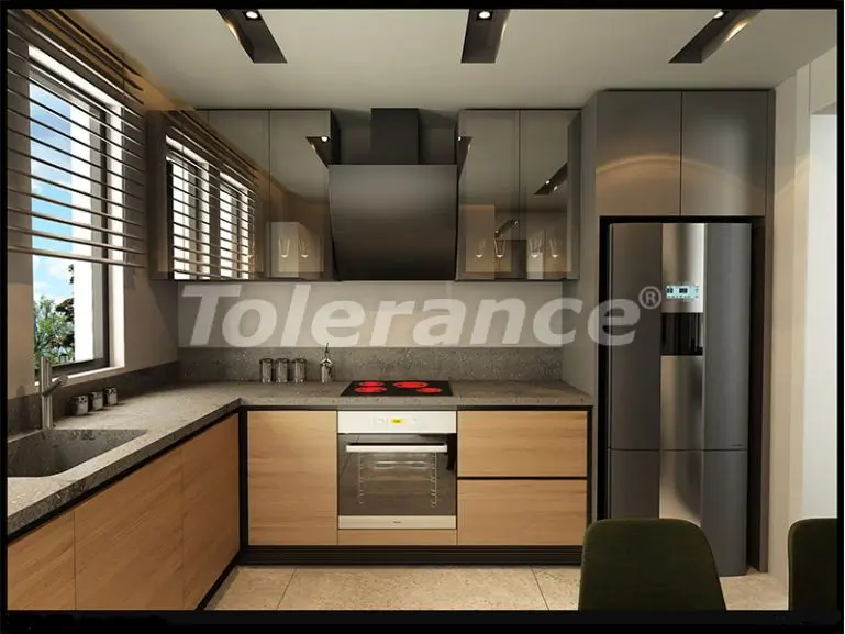 Квартира от застройщика в Коньяалты, Анталия с бассейном: купить недвижимость в Турции - 16198