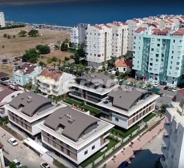 Квартира от застройщика в Коньяалты, Анталия с бассейном: купить недвижимость в Турции - 17383