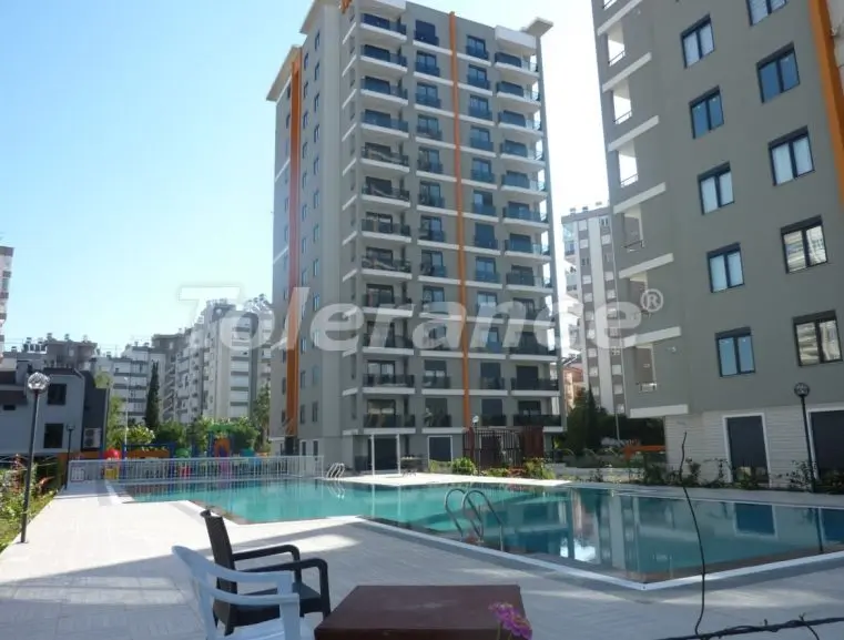 Квартира от застройщика в Коньяалты, Анталия с бассейном: купить недвижимость в Турции - 22400