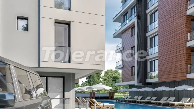 Квартира от застройщика в Коньяалты, Анталия с бассейном: купить недвижимость в Турции - 23689