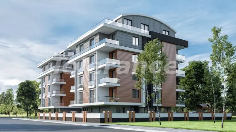 Квартира от застройщика в Коньяалты, Анталия с бассейном: купить недвижимость в Турции - 23690