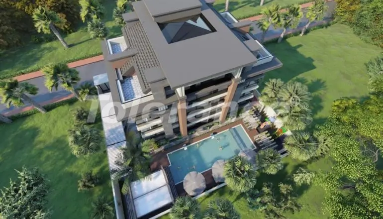 Квартира от застройщика в Коньяалты, Анталия с бассейном в рассрочку: купить недвижимость в Турции - 29893