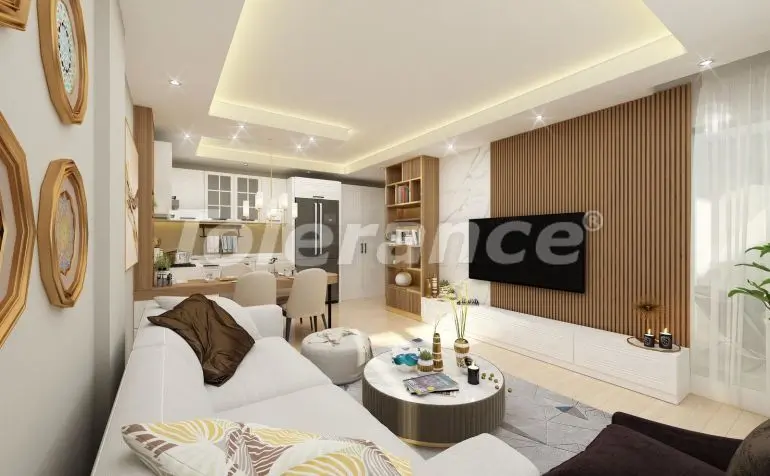 Квартира от застройщика в Коньяалты, Анталия с бассейном в рассрочку: купить недвижимость в Турции - 29924