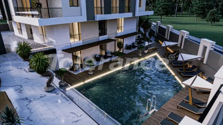 Квартира от застройщика в Коньяалты, Анталия с бассейном: купить недвижимость в Турции - 31790