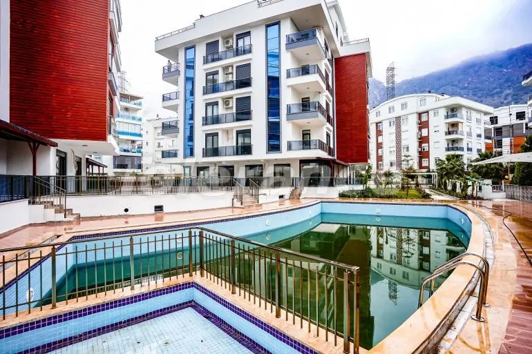 Квартира от застройщика в Коньяалты, Анталия с бассейном: купить недвижимость в Турции - 32269