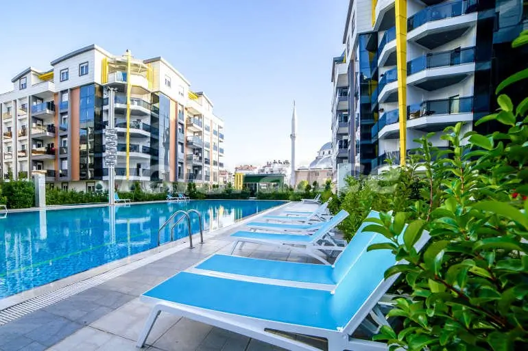 Квартира в Коньяалты, Анталия с бассейном: купить недвижимость в Турции - 3236
