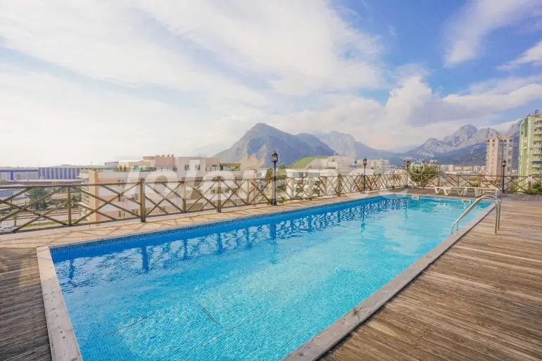 Квартира от застройщика в Коньяалты, Анталия с бассейном: купить недвижимость в Турции - 33373