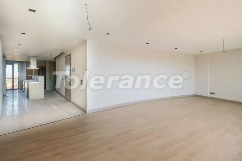 Квартира от застройщика в Коньяалты, Анталия вид на море с бассейном: купить недвижимость в Турции - 33526