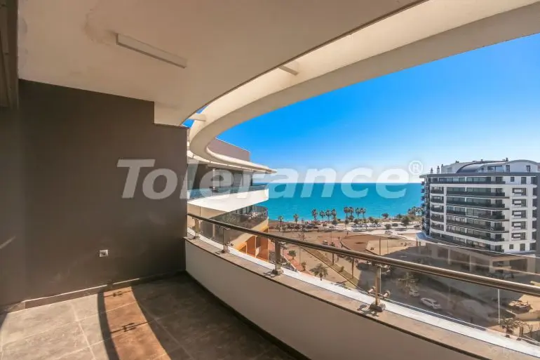 Квартира от застройщика в Коньяалты, Анталия вид на море с бассейном: купить недвижимость в Турции - 33528