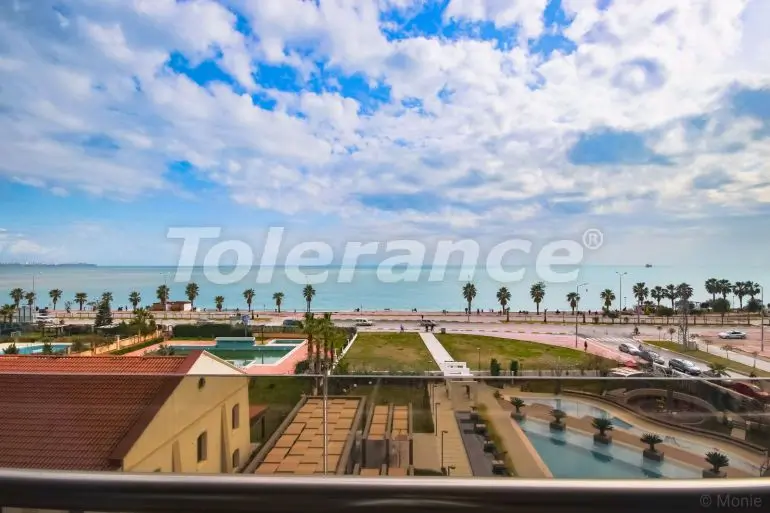 Квартира от застройщика в Коньяалты, Анталия вид на море с бассейном: купить недвижимость в Турции - 33531