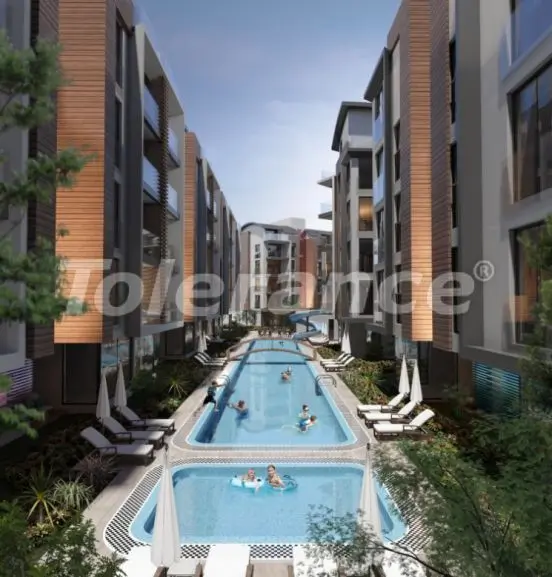 Квартира в Коньяалты, Анталия с бассейном: купить недвижимость в Турции - 34156