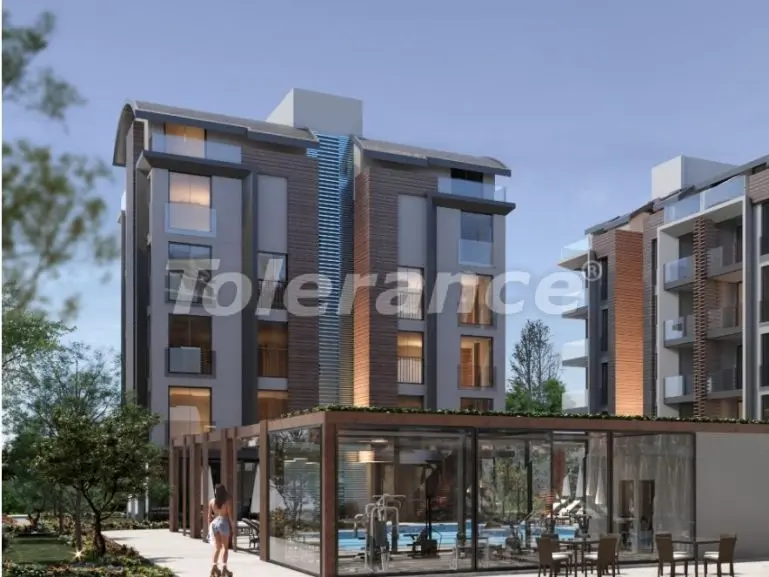 Квартира в Коньяалты, Анталия с бассейном: купить недвижимость в Турции - 34158