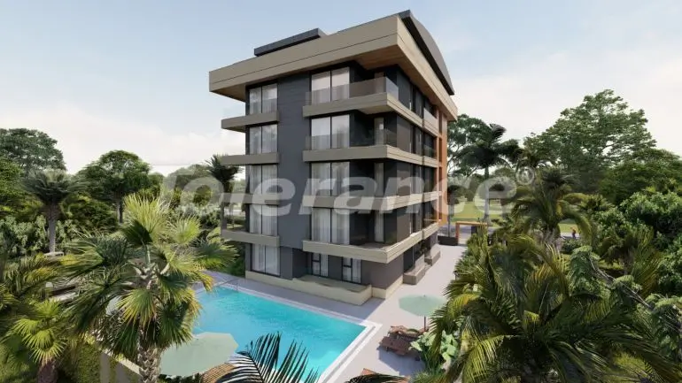 Квартира от застройщика в Коньяалты, Анталия с бассейном: купить недвижимость в Турции - 34729