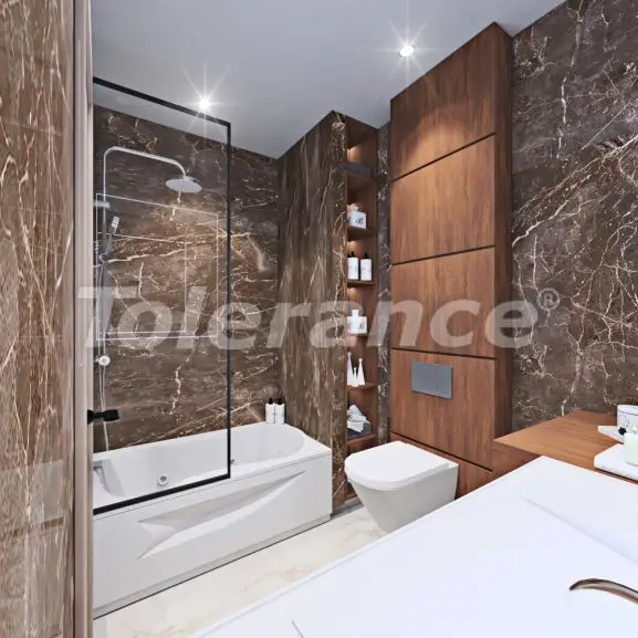 Квартира от застройщика в Коньяалты, Анталия с бассейном: купить недвижимость в Турции - 35395