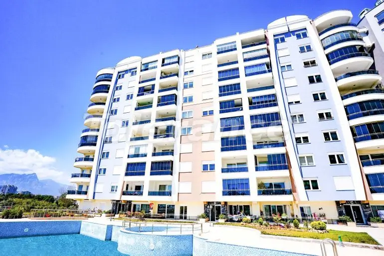 Квартира в Коньяалты, Анталия вид на море с бассейном - 35695 Квартира в Коньяалты, Анталия вид на море с бассейном: купить недвижимость в Турции - 35695