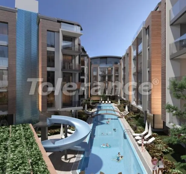 Квартира в Коньяалты, Анталия с бассейном: купить недвижимость в Турции - 40365