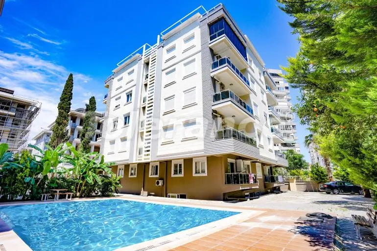 Квартира в Коньяалты, Анталия с бассейном: купить недвижимость в Турции - 40476