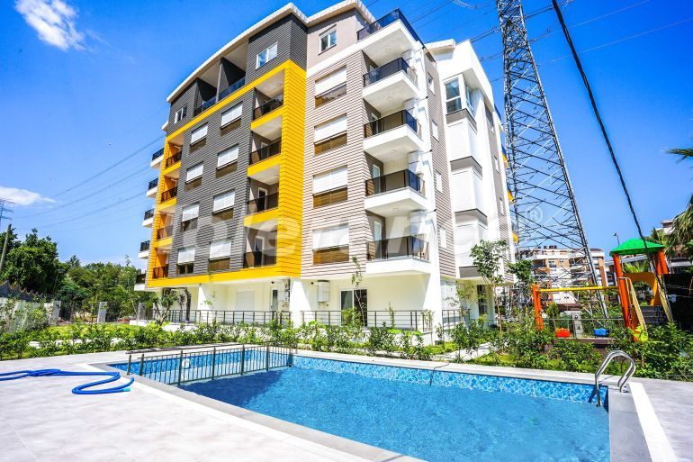 Квартира от застройщика в Коньяалты, Анталия с бассейном в рассрочку: купить недвижимость в Турции - 41442