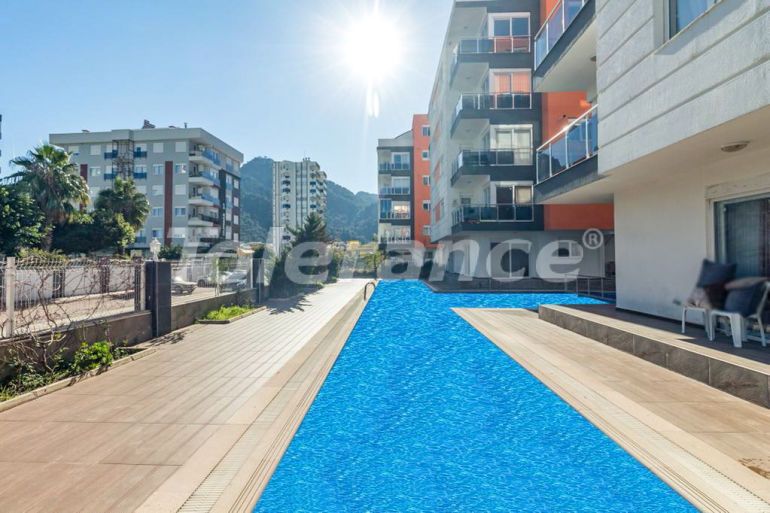 Квартира в Коньяалты, Анталия с бассейном: купить недвижимость в Турции - 41668