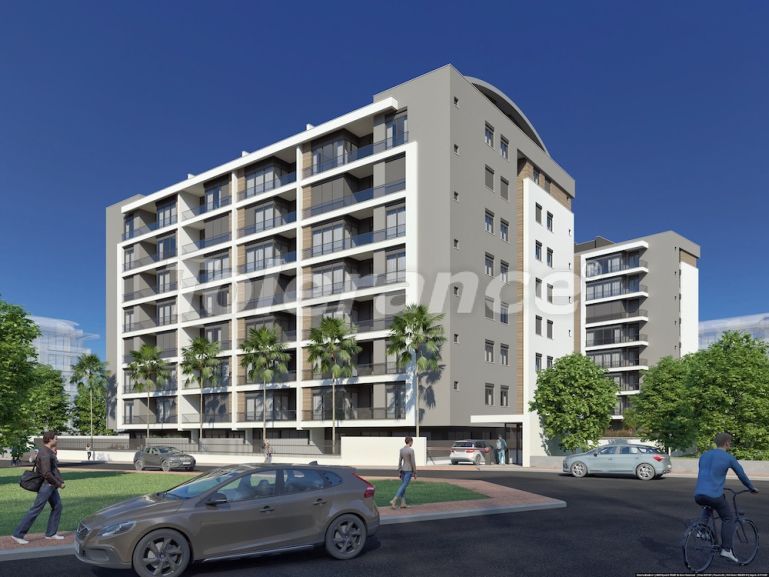 Квартира от застройщика в Коньяалты, Анталия с бассейном - 42509 Квартира от застройщика в Коньяалты, Анталия с бассейном: купить недвижимость в Турции - 42509