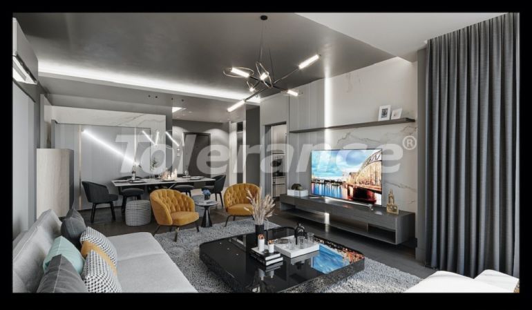 Квартира от застройщика в Коньяалты, Анталия с бассейном - 42514 Квартира от застройщика в Коньяалты, Анталия с бассейном: купить недвижимость в Турции - 42514
